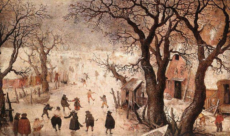 Winter Landscape, Hendrick Avercamp